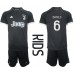 Juventus Danilo Luiz #6 Barnkläder Tredje matchtröja till baby 2023-24 Kortärmad (+ Korta byxor) Billigt